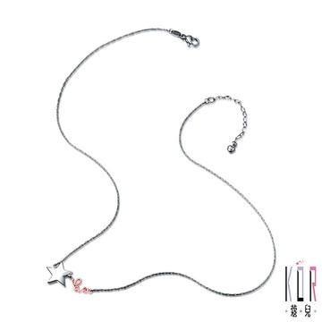 K’OR蔻兒 甜星鑽石/玫瑰K金/白鋼項鍊