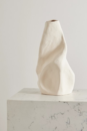 Completedworks - + Ekaterina Bazhenova Yamasaki Giant Wake Large Ceramic Vase - Off-white - one size