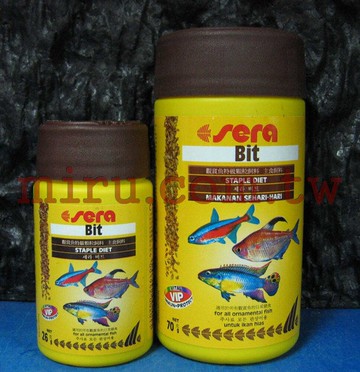 【西高地水族坊】德國Sera 增豔成長顆粒飼料 100ml