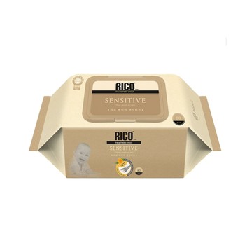RICO baby 韓國金盞花有機天然一般款濕紙巾Sensitive系列 80片/包