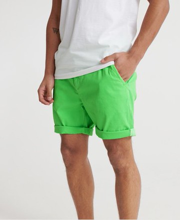 Superdry Men's Sunscorched Chino Shorts Green Size: S