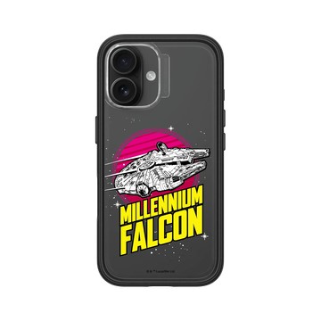 iPhone 16 Mod NX 黑 - 迪士尼-星際大戰 Star Wars - 千年鷹-美式復古