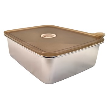 MINI 不銹鋼304保鮮盒  本色  1個