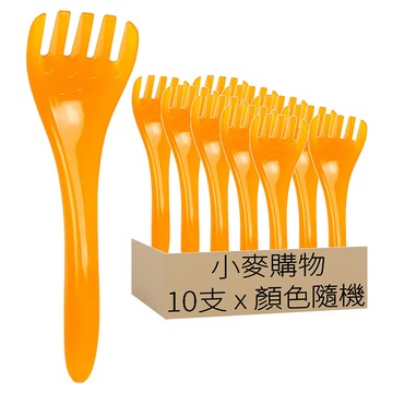 小麥購物 五爪按摩梳 Y594 15 x 4.5cm 23g  10支  顏色隨機