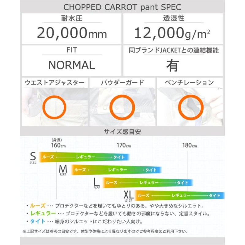 22-23 MOUNTAIN ROCK STAR/マウンテンロックスター CHOPPED CARROT