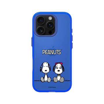 iPhone 16 Pro Clear 激光藍 - 史努比 Snoopy - With Belle