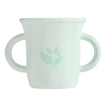 green sprouts 小綠芽 超防滑寶寶學習喝水矽膠學習杯  蒂芬尼綠  1個  207ml