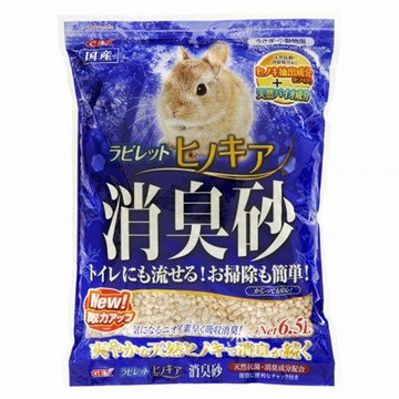 GEX 【2入組】日本-檜木流系列-小動物用消臭砂 6.5L (1GXS10026)