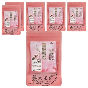 蔘大王 陳皮洛神纖暢茶包  6g  10包  6袋