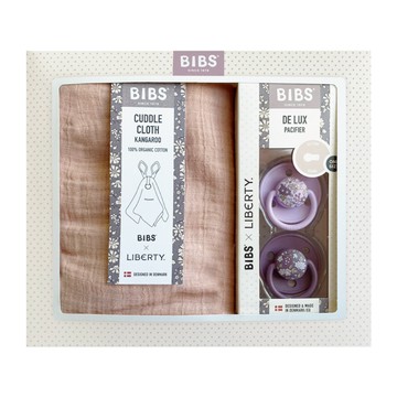 丹麥BIBSxLiberty安撫寶寶禮盒組 - Eloise寶貝藍
