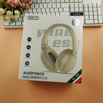 BYZ B52頭戴式藍牙耳機佩戴舒適高音質長時續航藍牙/插線聽課隔音