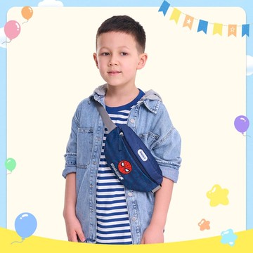 【IMPACT】蜘蛛人腰包(中)-深藍 IMQMVSD05NY聖誕交換禮物