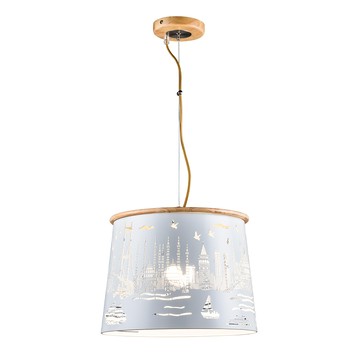 北歐風原木餐廳吊燈(BL51623)