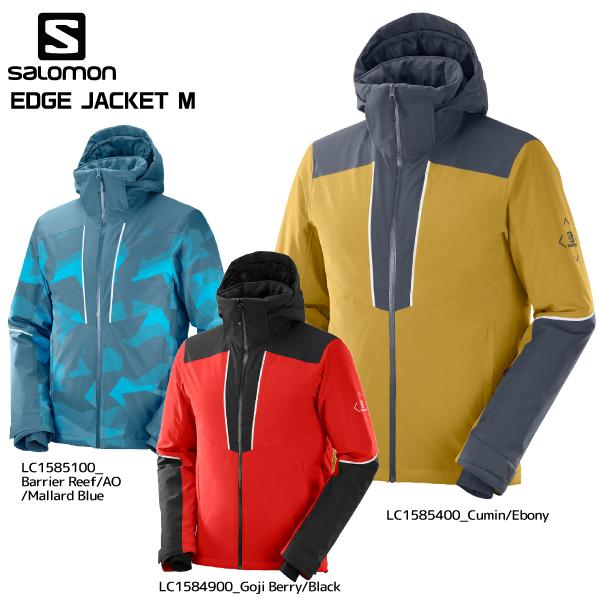 21-22 SALOMON（サロモン）【スキーウェア/在庫処分品】 EDGE JACKET M（エッジジャケット メンズ）【スキージャケット】 |  LINEショッピング