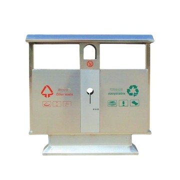 戶外垃圾桶公園景區不銹鋼垃圾箱小區市政街道環衛果皮箱實力廠家[DD080109]