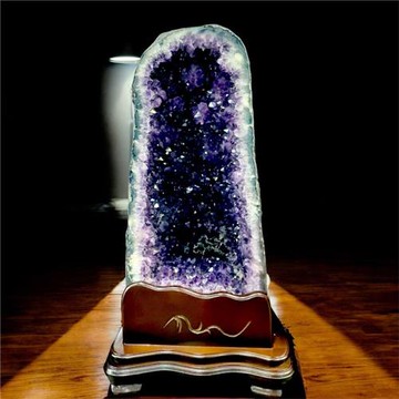 【SUMMER寶石】 藏風納氣5A帝王紫晶洞 18.2KG