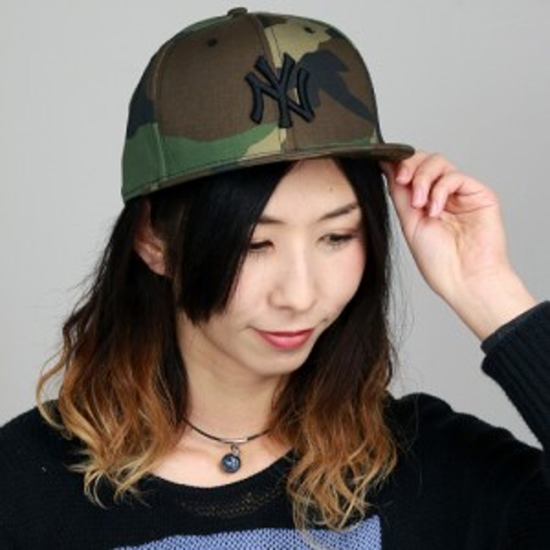 NEWERA ニューエラ new era 59FIFTY ニューヨーク・ヤンキース 迷彩柄