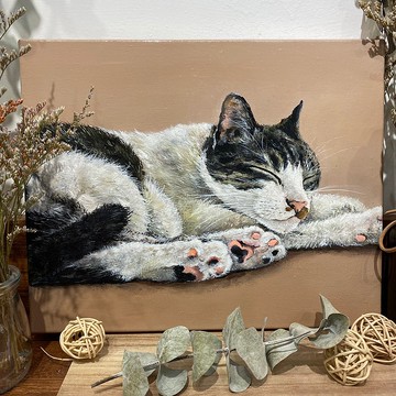 寵物客製畫-畫你家的毛小孩