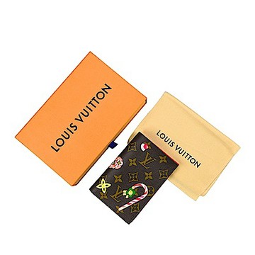 LV Louis Vuitton路易威登 M12219 Vivienne聖誕限定 名片護照夾
