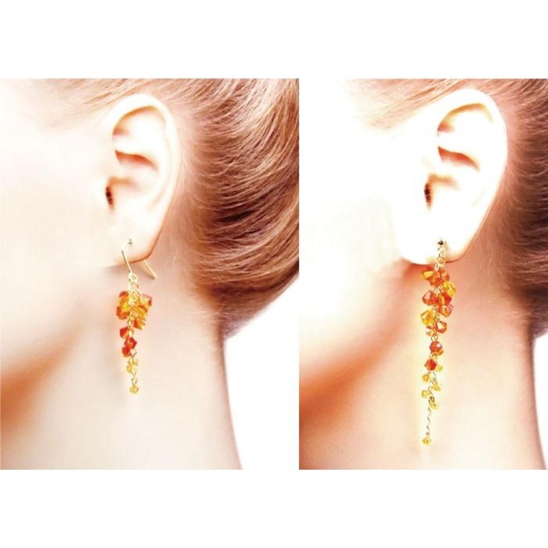 イヤリング ピアス 新色 レディース Ladies pierce ぶどうセット