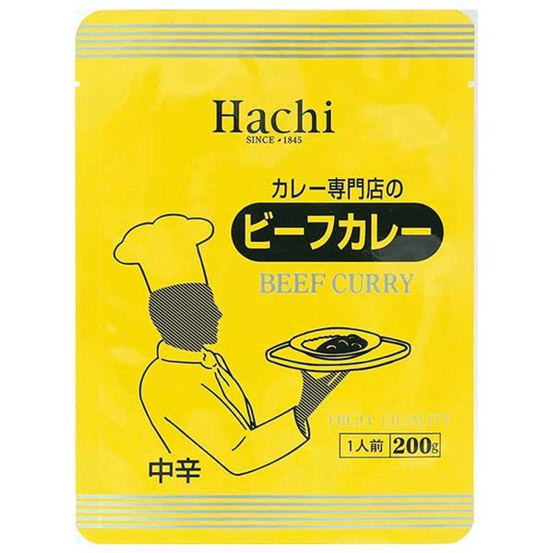 ハチ食品 カレー専門店のビーフカレー 中辛 200g×30個入×(2ケース)