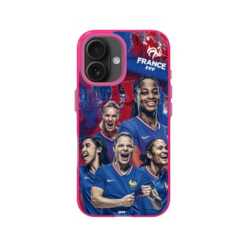 iPhone 16 Clear 粉漾桃 - FFF - France National team - Women