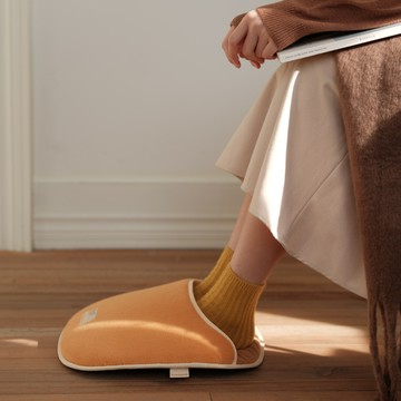 SOLOVE｜USB充電暖腳寶R15-焦糖棕