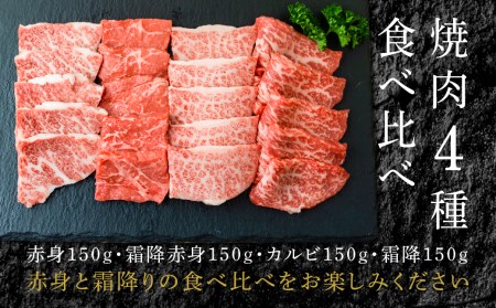 A5等級 飛騨牛 焼肉 4種食べ比べ 600ｇ ≪冷凍≫ 化粧箱入 ブランド牛 国産 霜降 焼肉セット A5等級 のし対応不可 肉の匠家 TR4389 