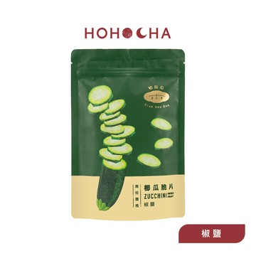 HOHOCHA喝喝茶【櫛瓜脆片】椒鹽（五辛素）