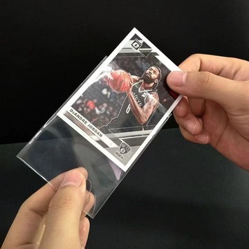 🧡小象優選🧡NBA球星卡膜35pt帕尼尼籃球足球55pt卡套保護膜130pt卡片高清封口