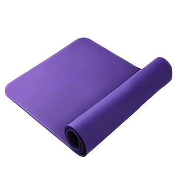 加厚超彈力NBR瑜珈墊 單人款  183 x 61 x 1cm  1個  紫色