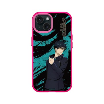 iPhone 15 Clear 粉漾桃 - Jujutsu Kaisen 咒術迴戰 S2 - 澀谷事變戰鬥系列-伏黑惠