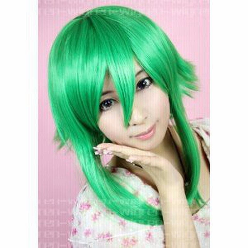 Vocaloid Gumi グミ メグッポイド 風 ウィッグ ネット W128 通販 Lineポイント最大1 0 Get Lineショッピング