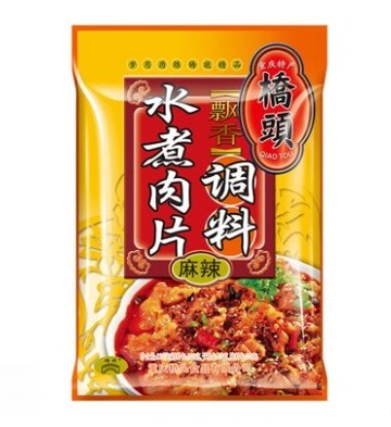橋頭水煮肉片調料 麻辣 120g（不含肉）
