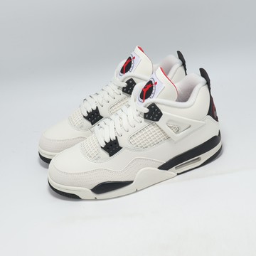 [ACS] Nike 休閒鞋 Air Jordan 4 Retro OG FC 男鞋 米白 黑 4代 IM4002-100