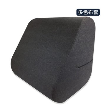 多功能三角靠墊枕～46×40×36cm【深麻灰色】