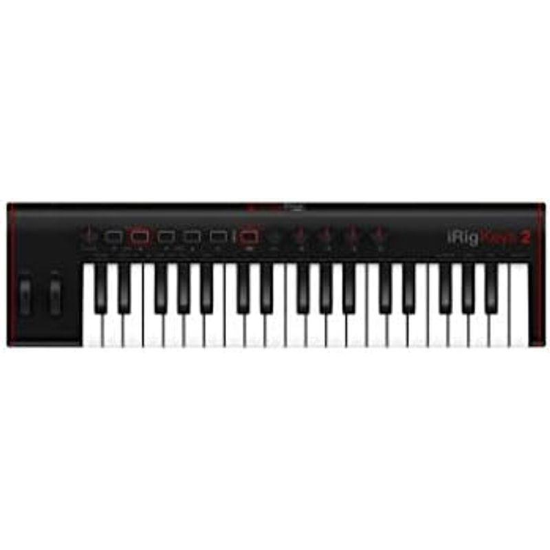 音楽機器 IK Multimedia iRig Keys Mini MIDI コントローラー 25鍵ミニ鍵盤 オーディオ出力端子搭載国内正規品国内