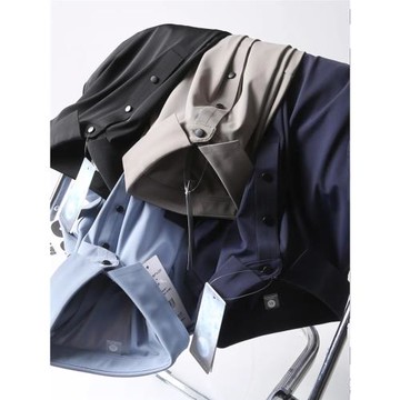 輕奢線涼爽舒適四面高彈外貿男裝工廠剪標尾貨壓膠無痕短袖POLO衫