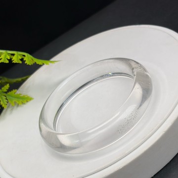 綠色幻影幽靈水晶手鐲 59MM 玻璃體金屬閃片滿天星 納財福滿護佑