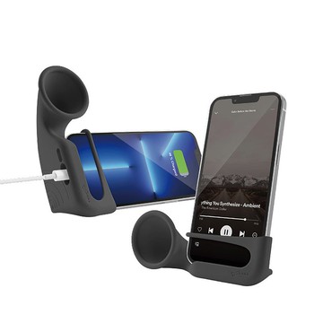 Bone 蹦克 / 通用手機號角揚聲器 - 免插電立架型音量放大擴音器