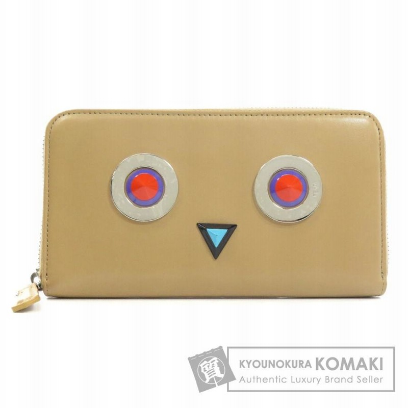 FENDI フェンディ ロボットモンスター 長財布（小銭入れあり）カーフ