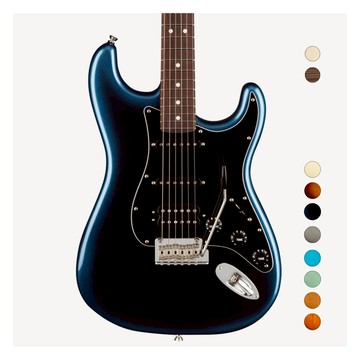 Fender American Professional II Stratocaster HSS Mercury 電吉他 美廠 單單雙 小搖座 深邃夜藍 玫瑰木指板