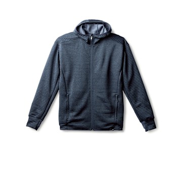 BROOKS 男 Activate 活力保暖連帽外套_板岩藍花灰(211515412)