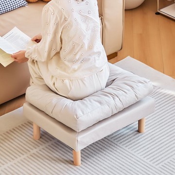 長方形腳踏凳沙發坐墩矮款板凳茶幾臥室換鞋凳床邊意式換鞋茶幾凳 m8071