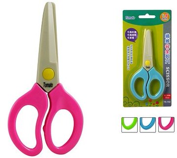 Tomato 纖維安全 剪刀 /支 顏色隨機出貨 3305【APP滿額下單10%點數(單一帳號最高5000點)】1/31止