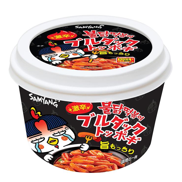 韓国 トッポギ インスタント ブルダック トッポギ 185ｇ 4食 三養ジャパン 食品 餅 送料無料