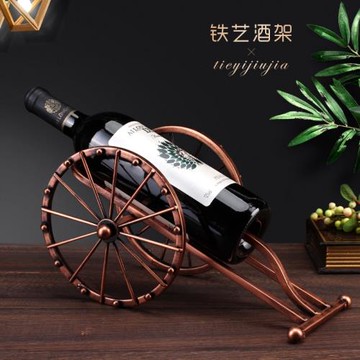 創意紅酒架歐式葡萄酒架子時尚酒瓶架倒掛放高腳杯架裝飾擺件酒架