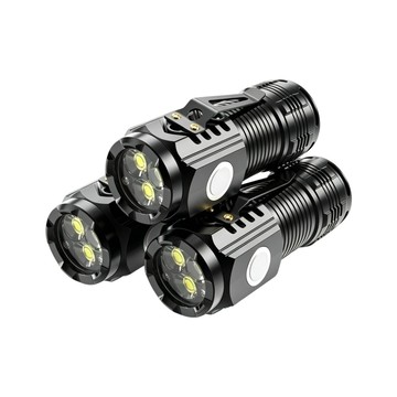 手電筒 【自由光】強吸迷你手電筒 3入組 磁吸附解放雙手