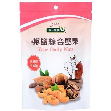 統一生機 椒鹽綜合堅果150公克/包 買1送1 即日起特惠2月27日數量有限售完為止