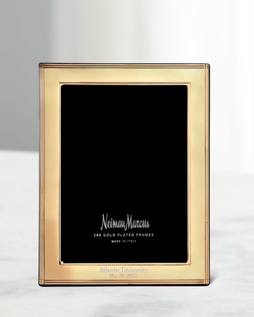 Madison 24K Gold-Plated Personalized Picture Frame, 4x6
